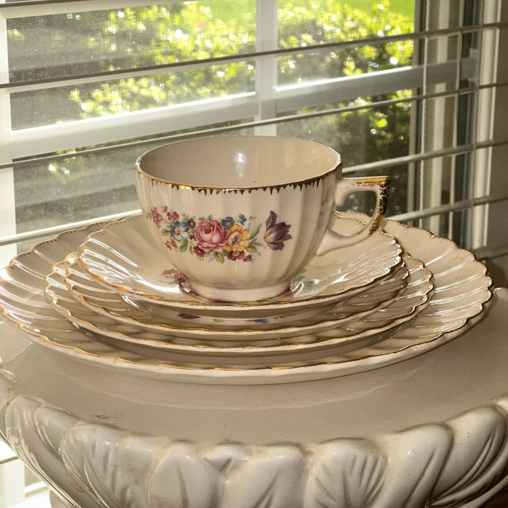 Floral Bone China